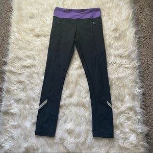 Black Lululemon Leggings 3/4 Length